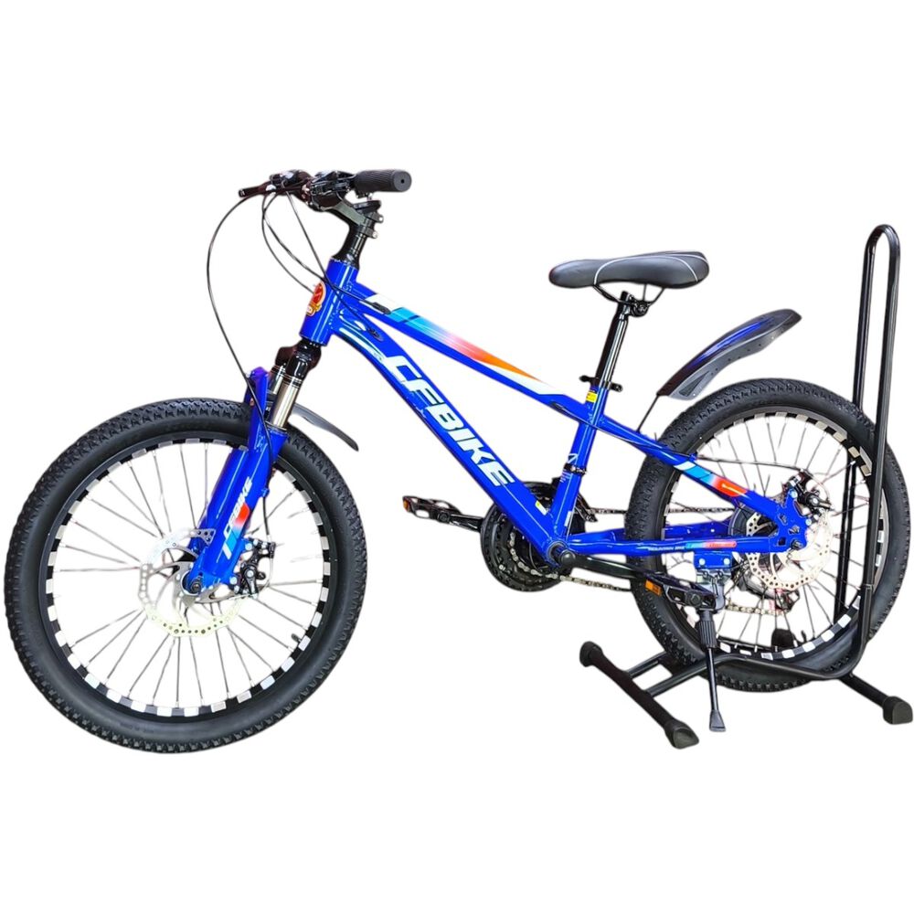 Bicicleta Aro 20 Cfbike Con Freno Disco Y 21 Vel. Azul image number 2.0
