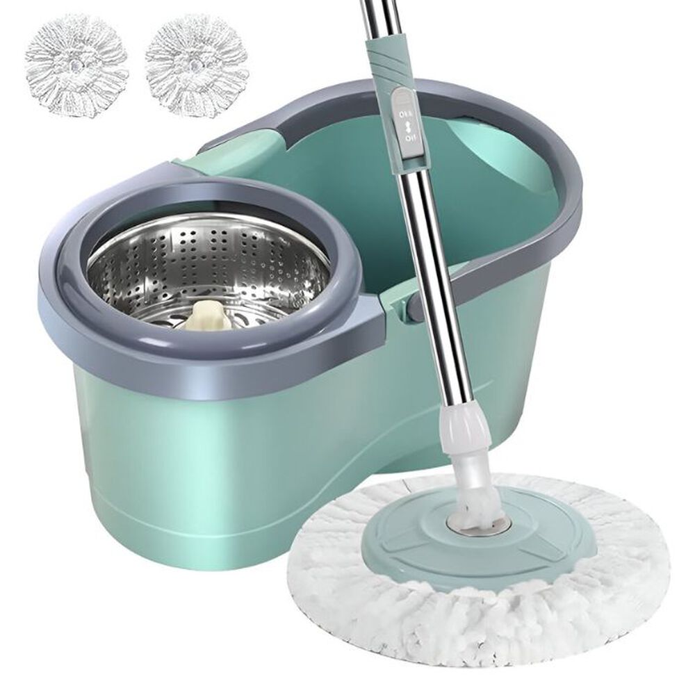 Mopa Trapeador Fregona Giratoria 360 Verde image number 2.0