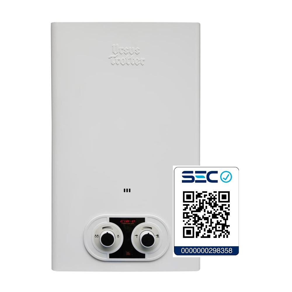 Calefont Ursus Trotter Ut C16-d Gn / 16 Litros / Natural image number 1.0