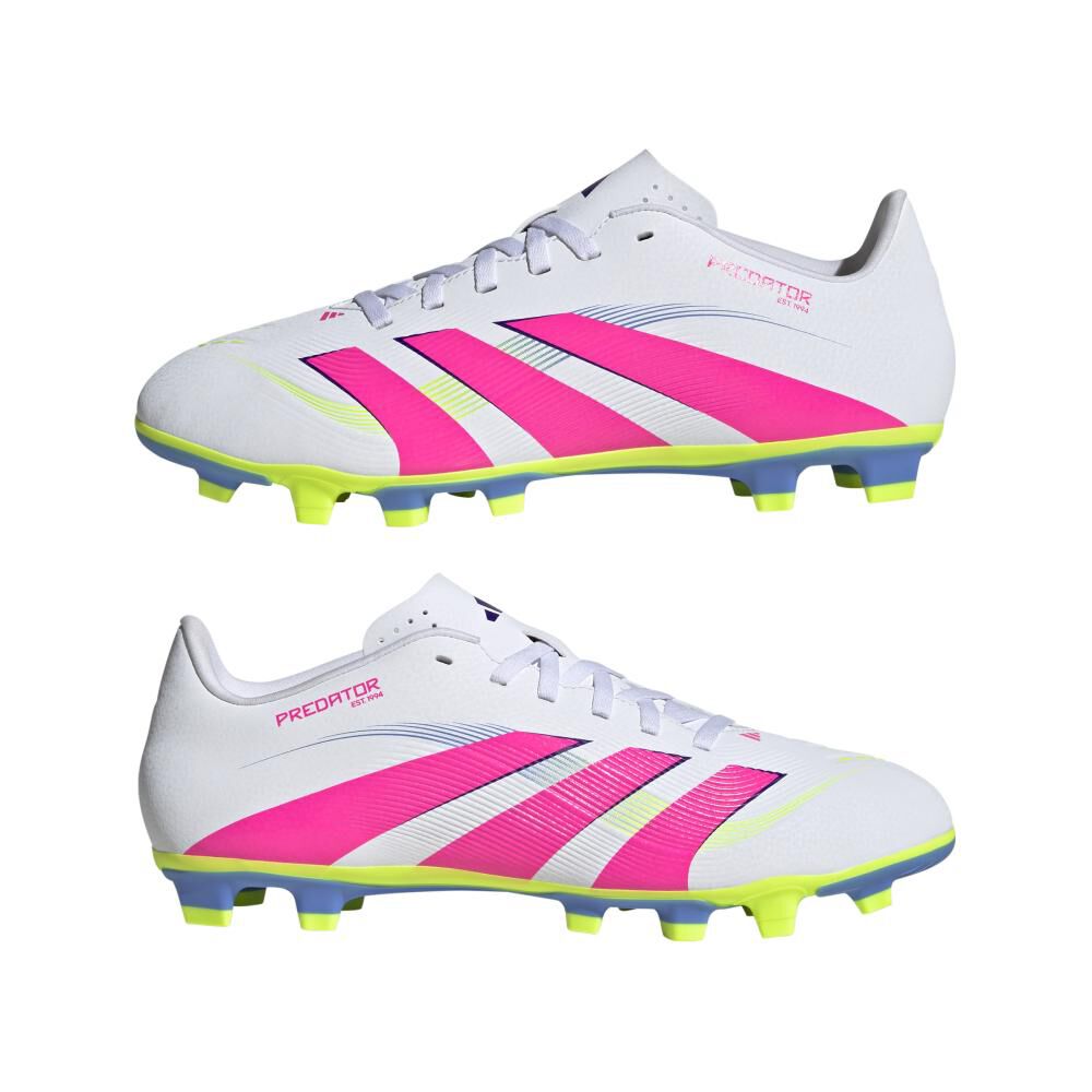 Zapato De Fútbol Hombre Adidas Predator Club Fg/mg Blanco image number 8.0
