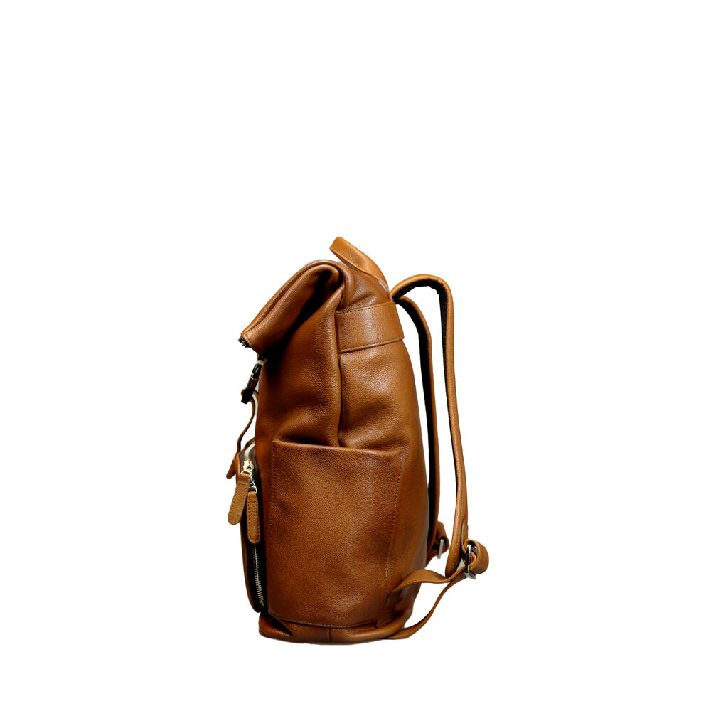 Mochila Belfast Craftmen 100% Cuero image number 4.0