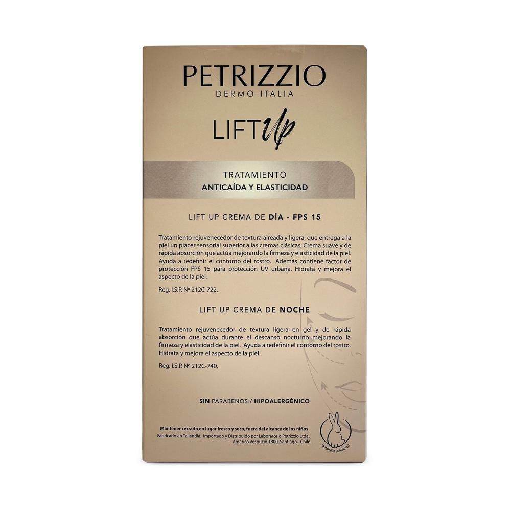 Set De Cremas Día + Noche Lift Up Petrizzio Dermo / 50gr image number 1.0