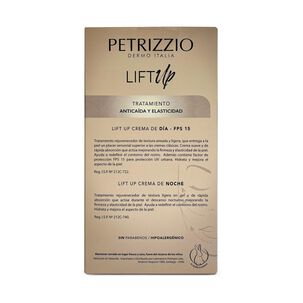 Set De Cremas Día + Noche Lift Up Petrizzio Dermo / 50gr