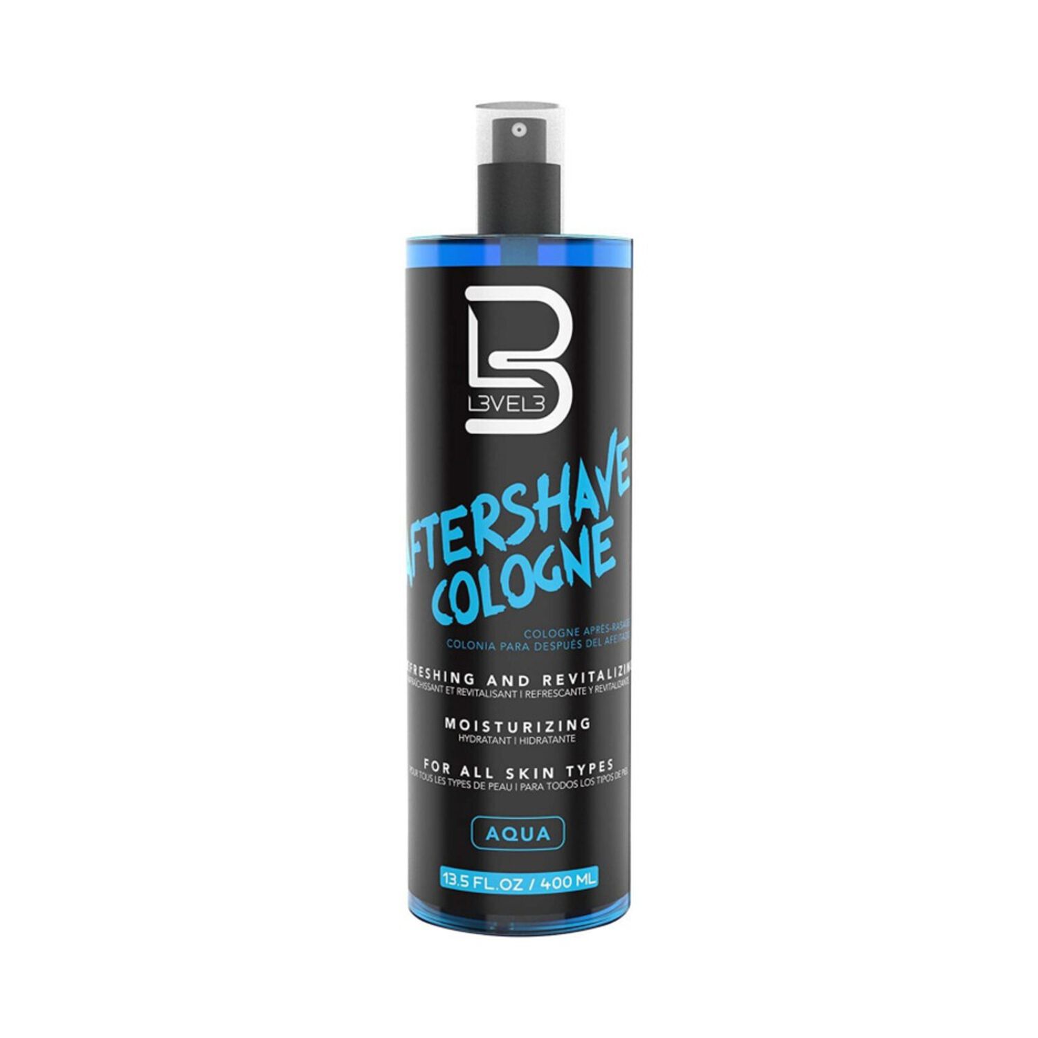 Aftershave Cologne Aqua Level 3 (400 Ml) image number 0.0