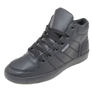 Zapato Colegio Negro V&iacute;a Franca Art. 3ra215dd /via Franca