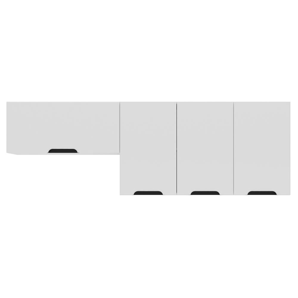Mueble De Cocina Aereo Meena Vekkahome 4 Puertas Blanco image number 1.0