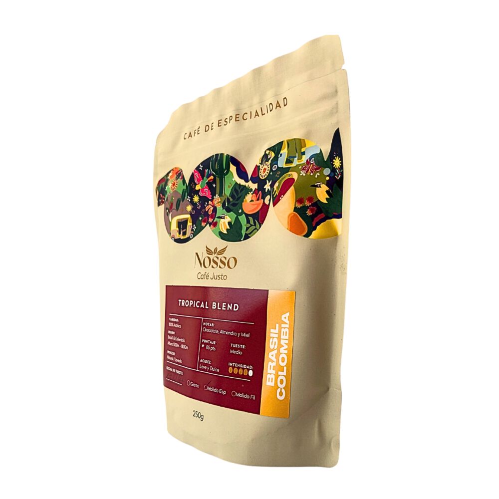 Cafe Molido Nosso Cafe Justo Tropical Blend 250g image number 4.0