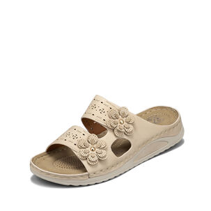 Sandalia Estilo Chala Confort Taco Cu&ntilde;a Mujer Weide Jn723