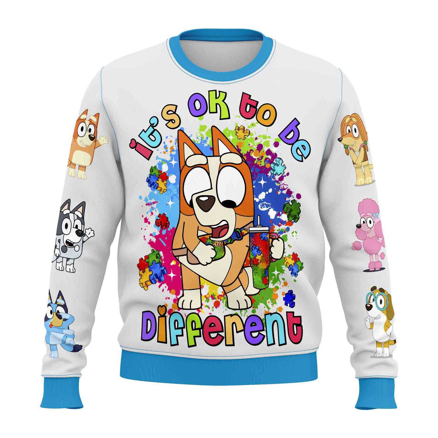 Poleron Infantil Bluey Ad4 image number 0.0