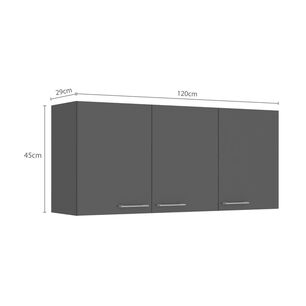 Mueble De Cocina Vekkahome Aereo Opie / 3 Puertas