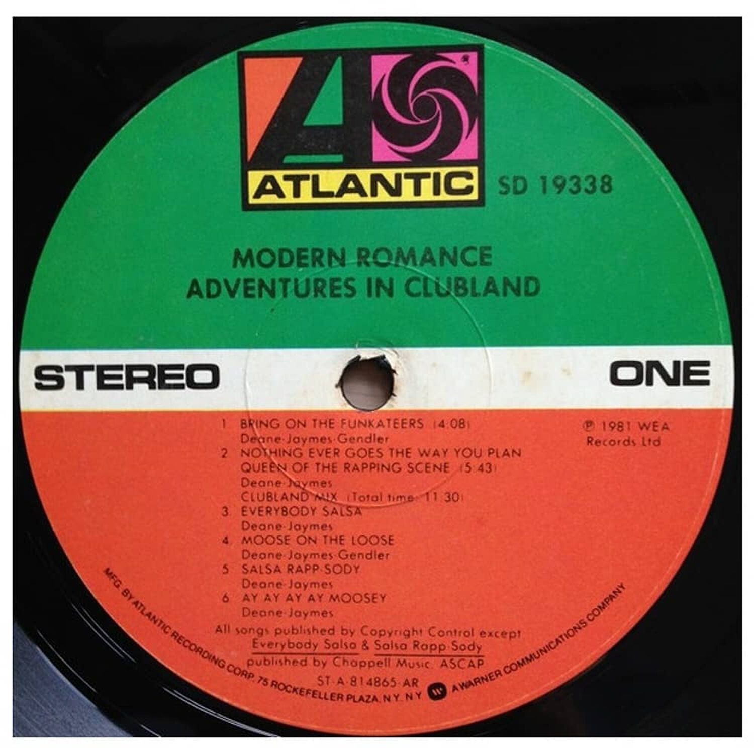 Modern Romance - Adventures In Clubland | Vinilo Usado image number 2.0
