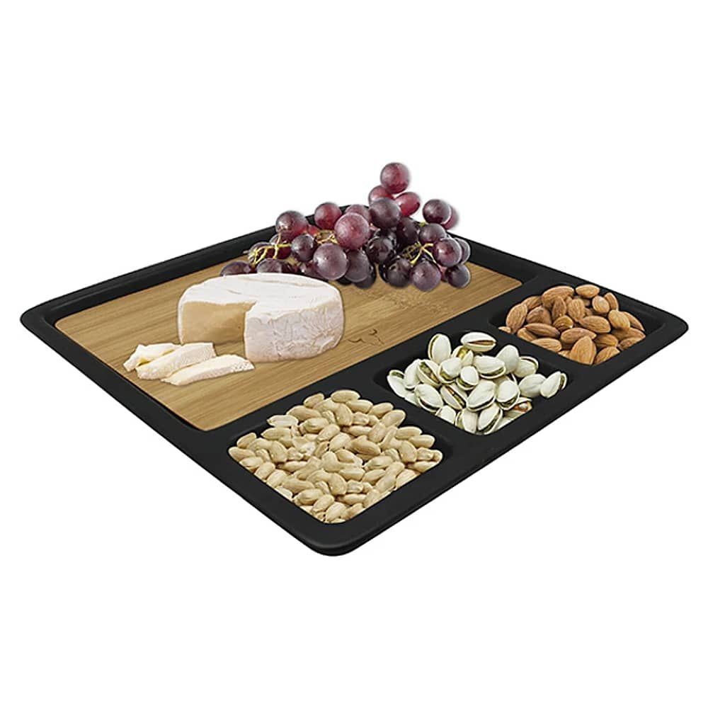 Tabla Aperitivo Madera Ceramica Demontable Wayu M 25x11 Cm image number 2.0