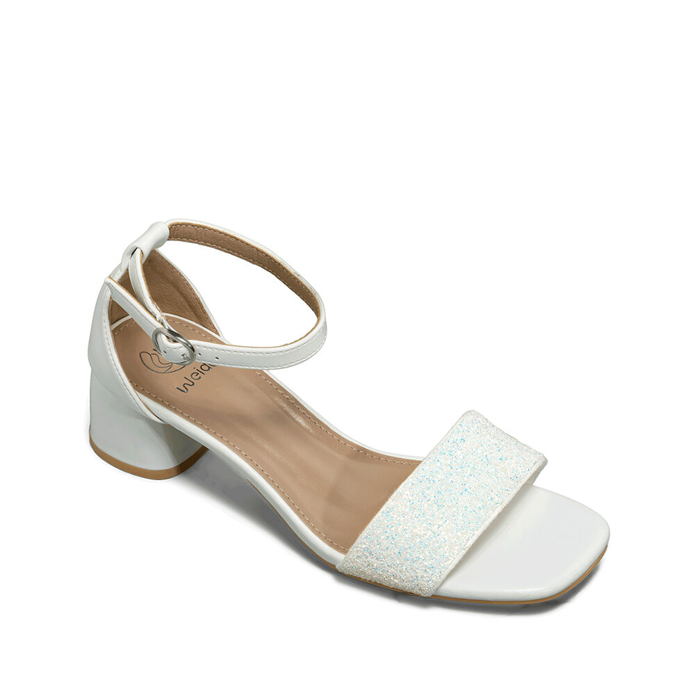 Sandalia Taco Grueso Punta Cuadrada Mujer Weide Gh176 image number 0.0