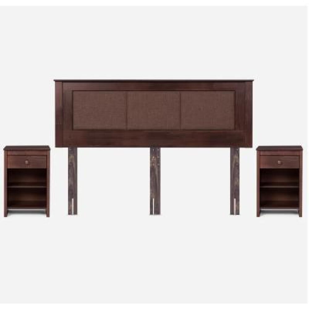 Cama Europea Rosen New Style 6 / King / Base Dividida + Set De Maderas image number 10.0