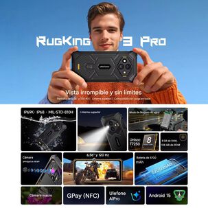Ulefone Rugking 3 Pro Rugerizado Android 15 Resistente Agua
