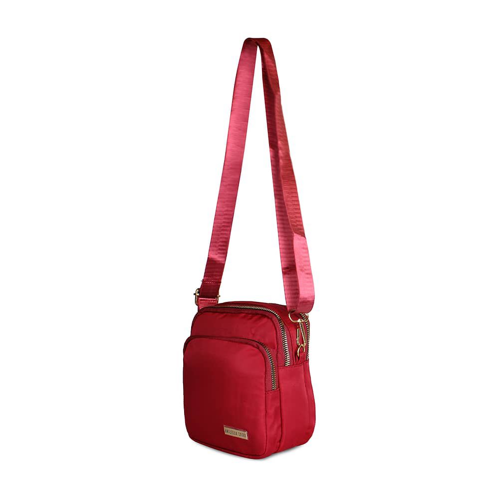 Cartera Bandolera Isa Roja Anabella Sachi image number 2.0