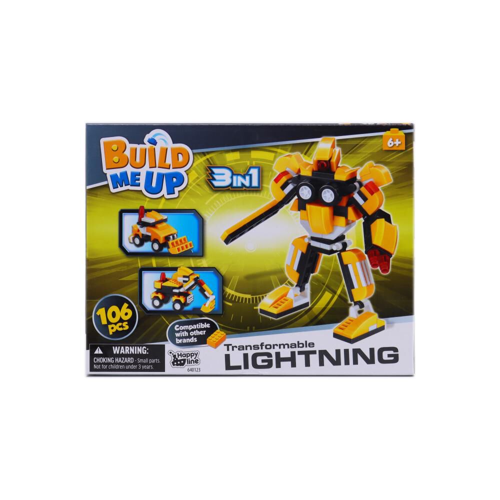 Bloques Happy Line Robots 3 En 1 image number 6.0