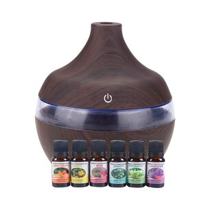 Pack Humidificador De Grano + 6 Esencias Aromaticas
