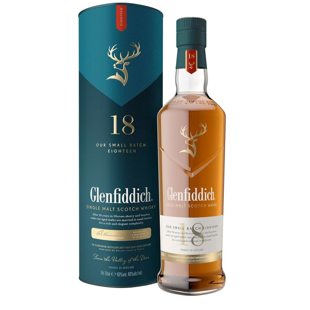 Whisky Glenfiddich 18 A&ntilde;os Small Batch Reserve, Single Malt image number 0.0