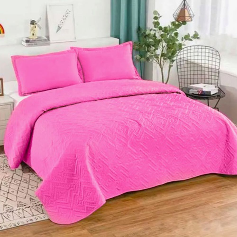 Cubrecama Quilt De Verano 2 Plazas Rosa image number 0.0