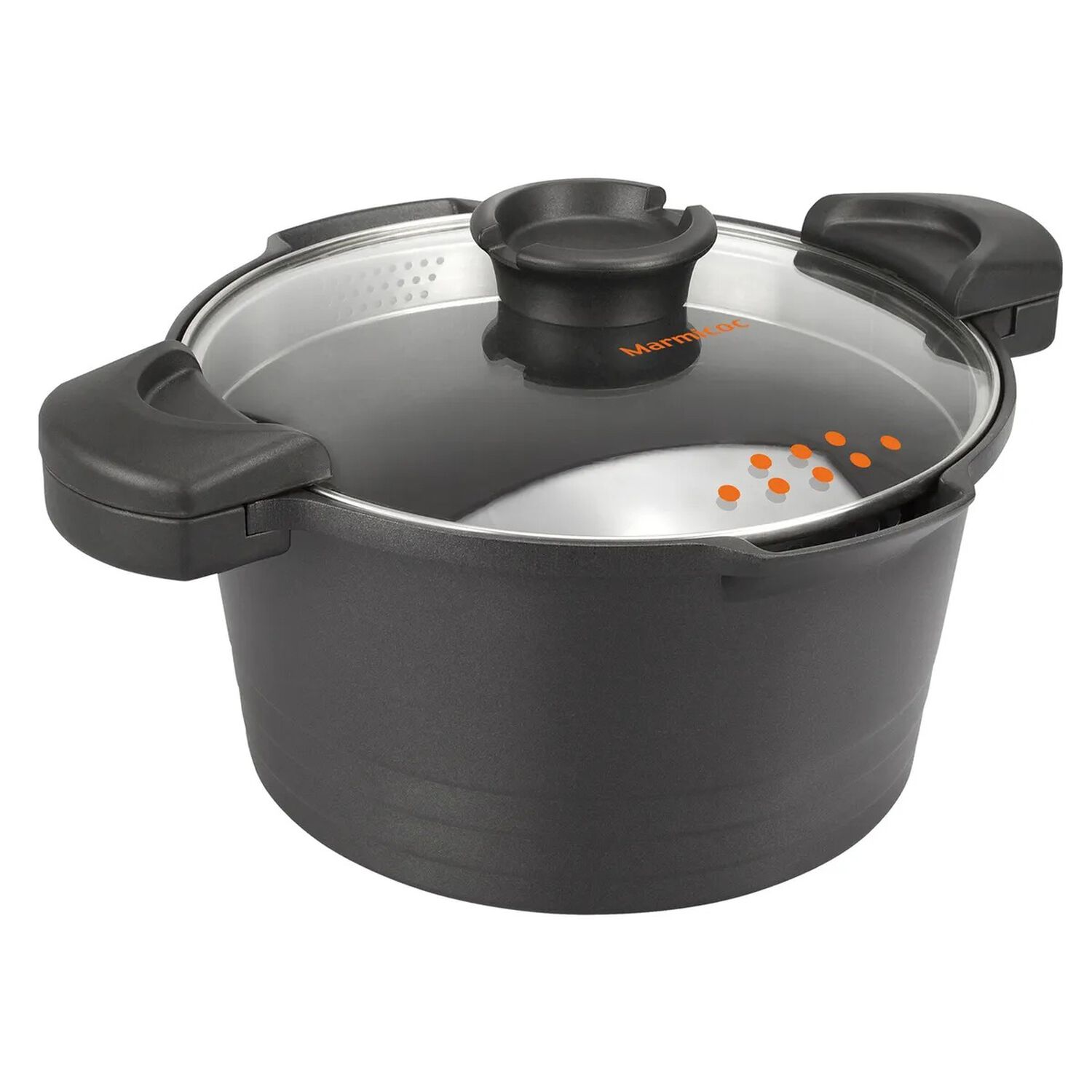 Olla Multicooker Therma Marmicoc 24 Cm 6l Negra image number 1.0