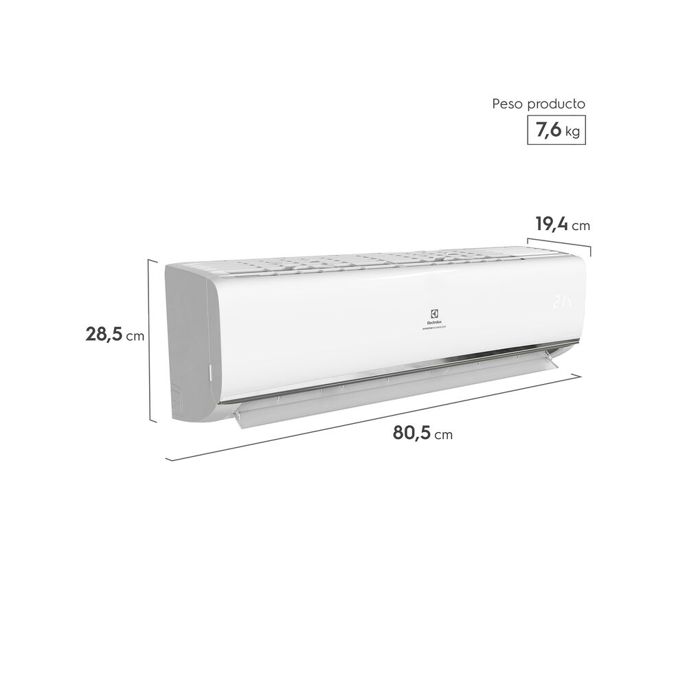 Aire Acondicionado Efficient Inverter 9000 Btu - Electrolux image number 1.0