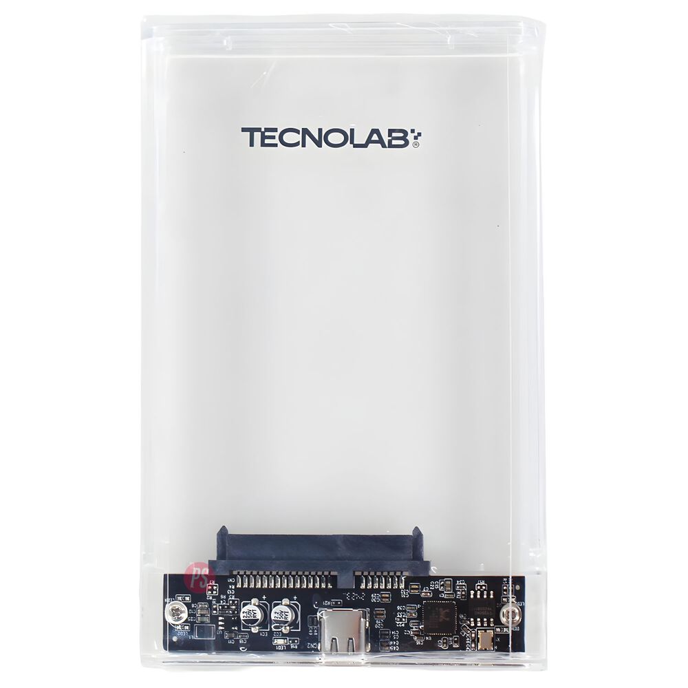 Cofre Disco Duro 2.5 Pulgadas Usb-c 5gbps Transparente - Ps image number 1.0