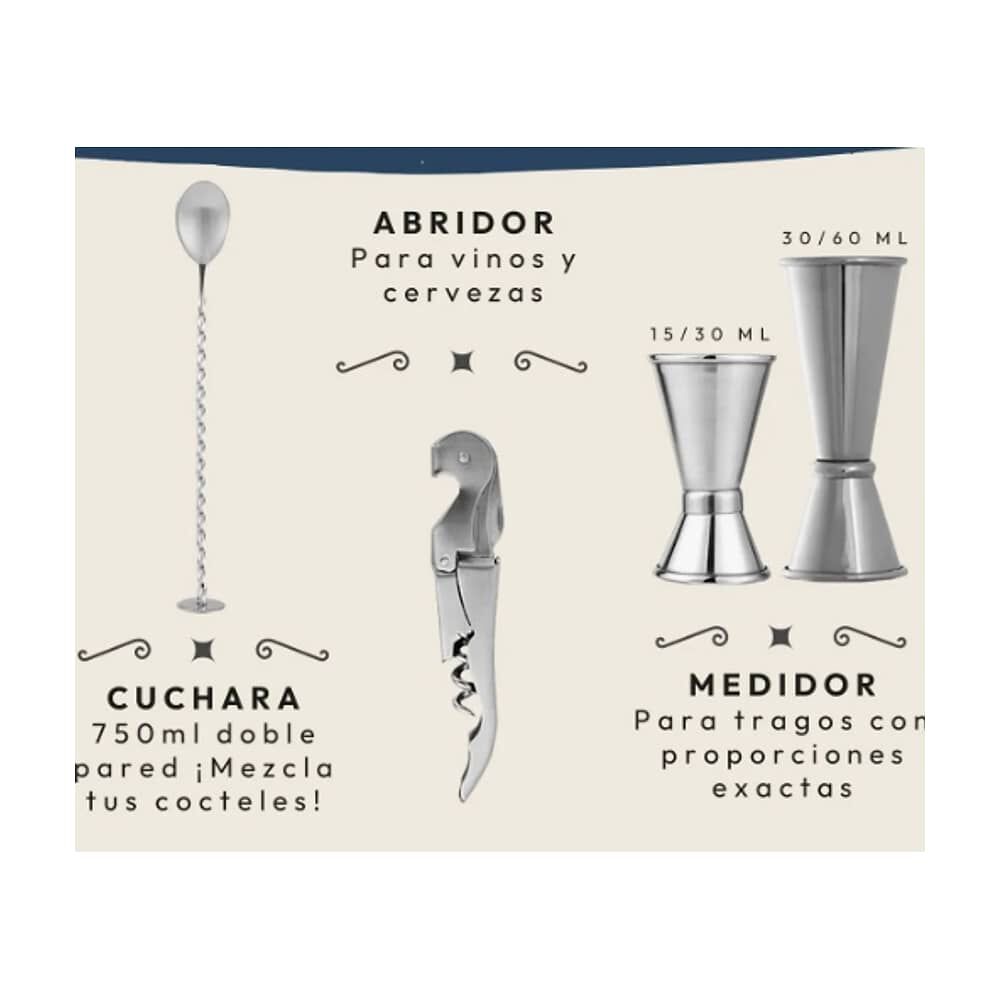 Juego Bartender Coctelera image number 3.0