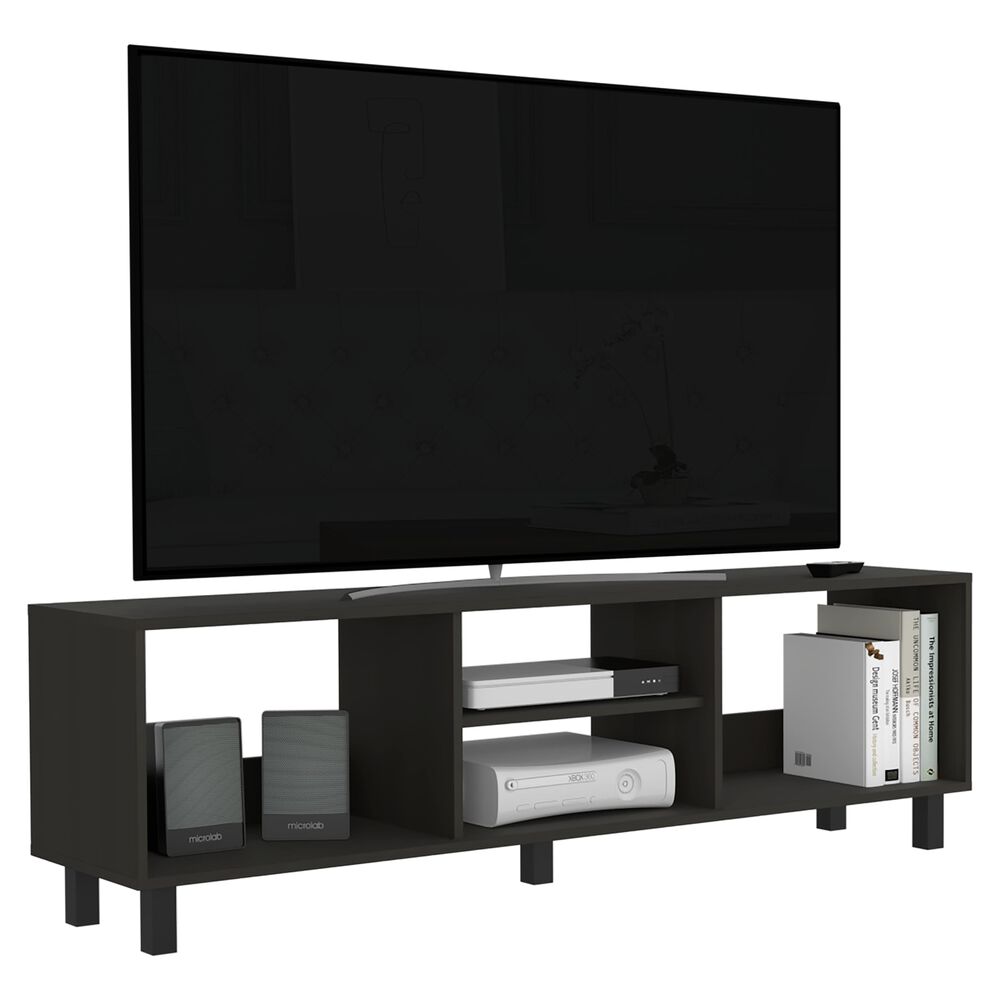 Rack Tv 70" Con 4 Espacios 47,5x160x35 Cm image number 1.0