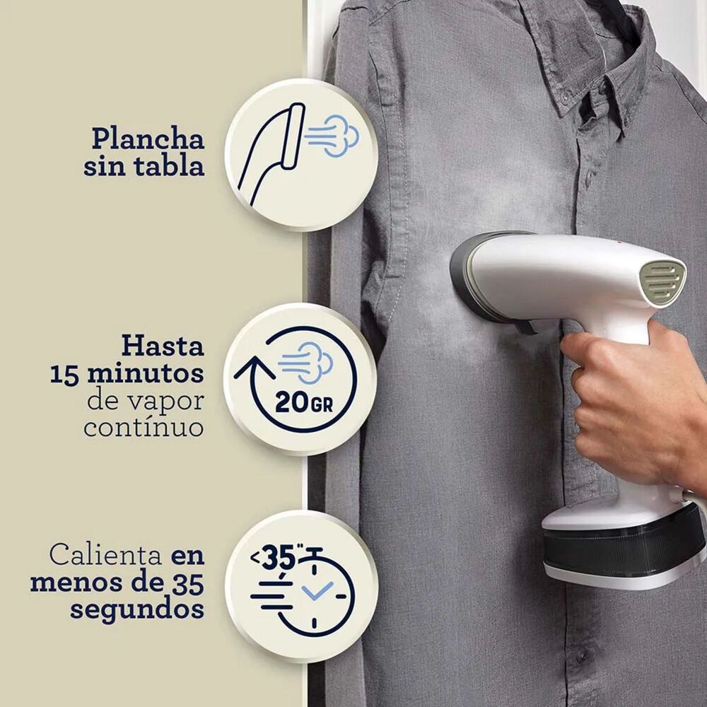 Plancha Vertical Oster Vaporizador Gcstf200 Blanca image number 2.0
