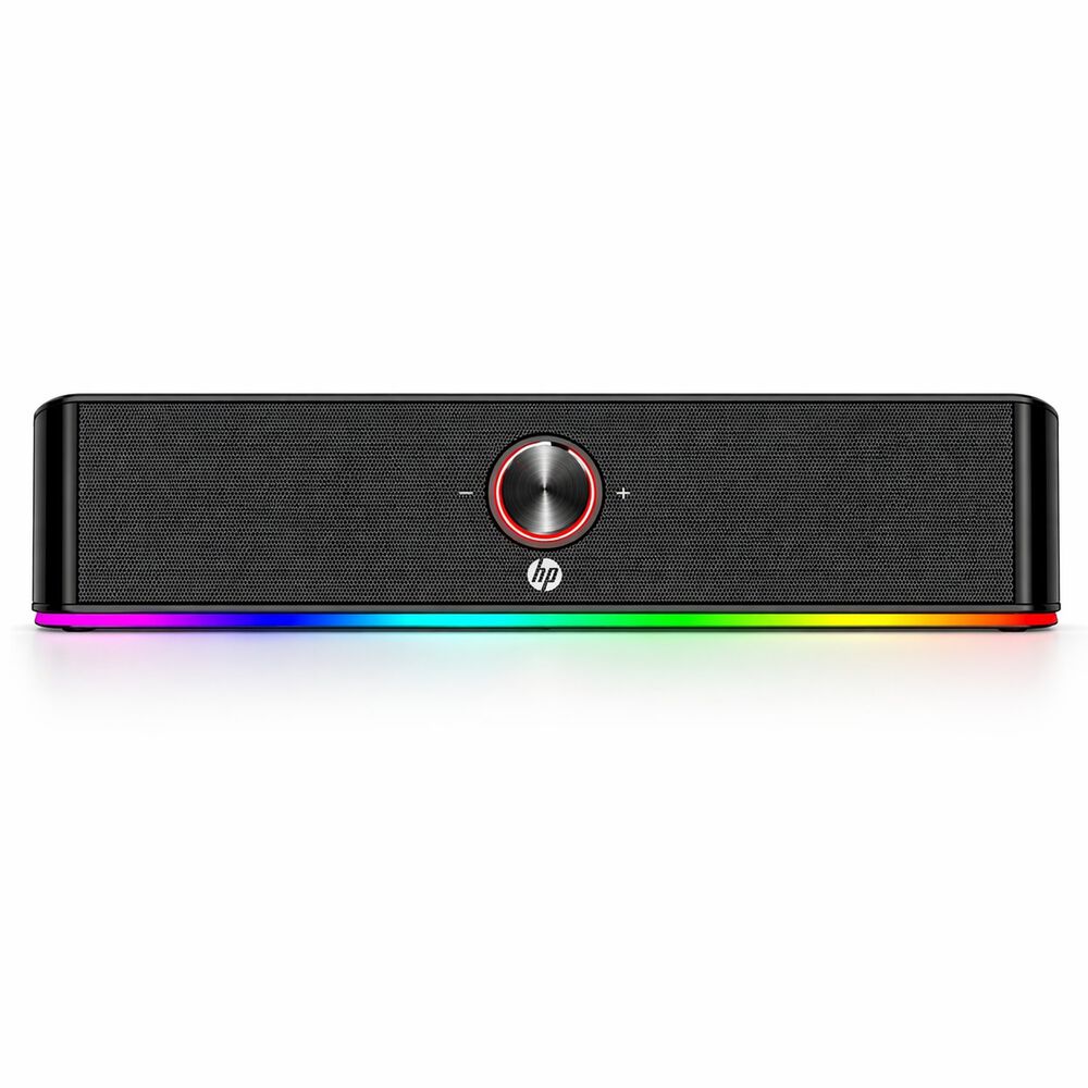 Soundbar Hp Multimedia Stereo Con Luces Rgb 6 Watts Dhe-6003 image number 4.0