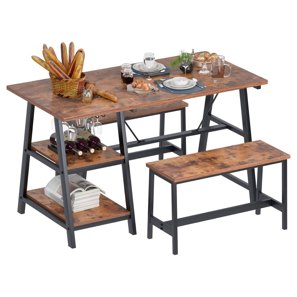 Comedor Industrial Con Repisas Y Banquetas image number 0.0