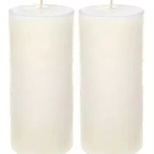 Pack Velas Blancos 10 X 5 Cm