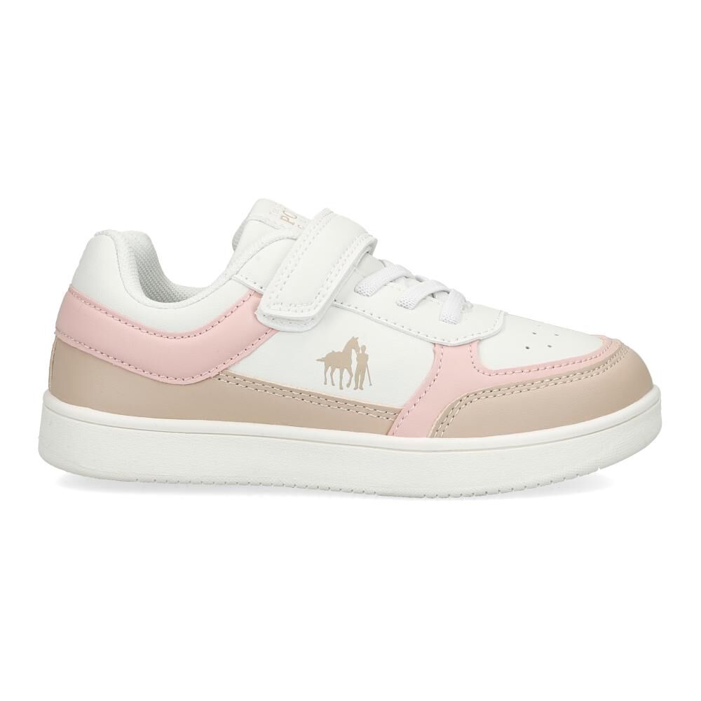 Zapatilla Infantil Niña The King's Polo Club Pink image number 2.0