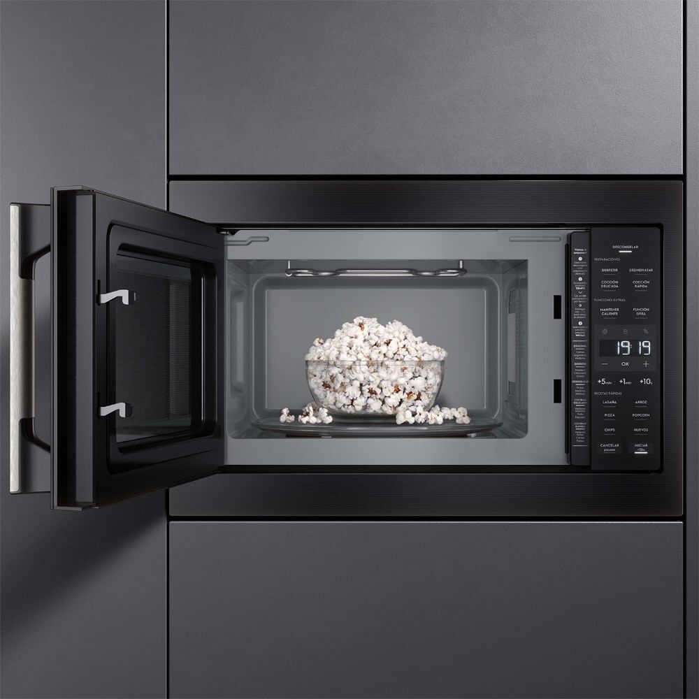 Microondas Empotrable 32 Litros Digital Grill Me3ep Negro image number 8.0