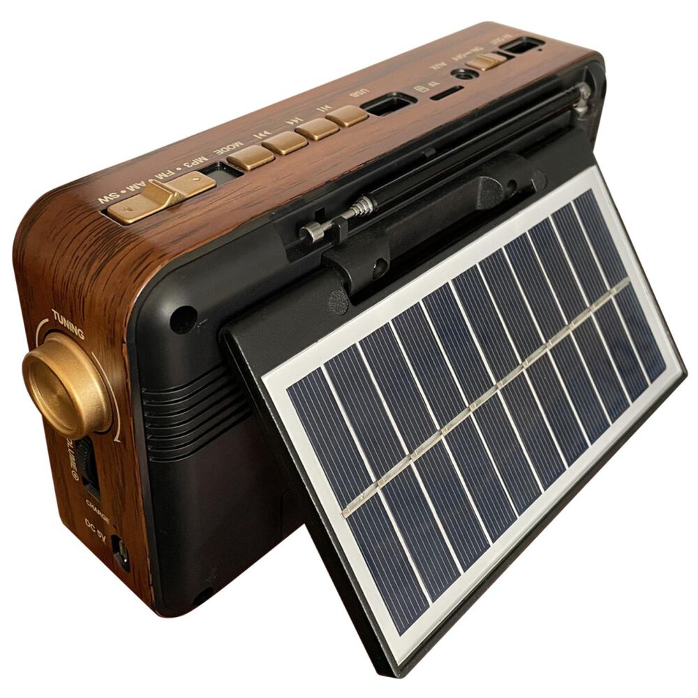 Radio Parlante Bluetooth Aux Usb Fm Am Sw Vintage Provenze image number 3.0