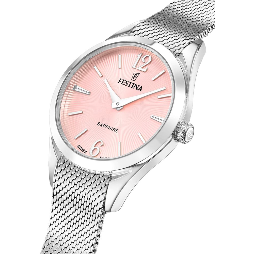 Reloj F20076/2 Festina Swiss Rosa Mujer Grace image number 2.0