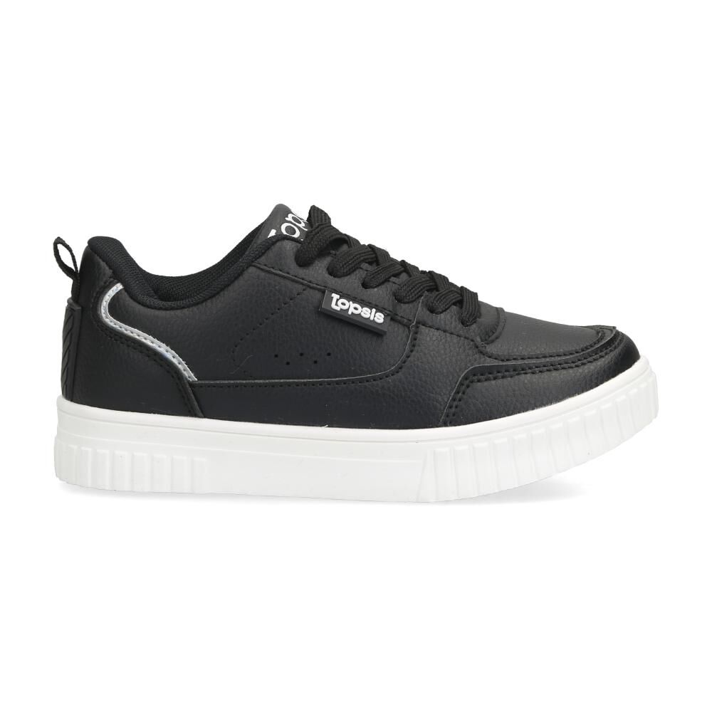 Zapatilla Infantil Niña Topsis Black image number 2.0