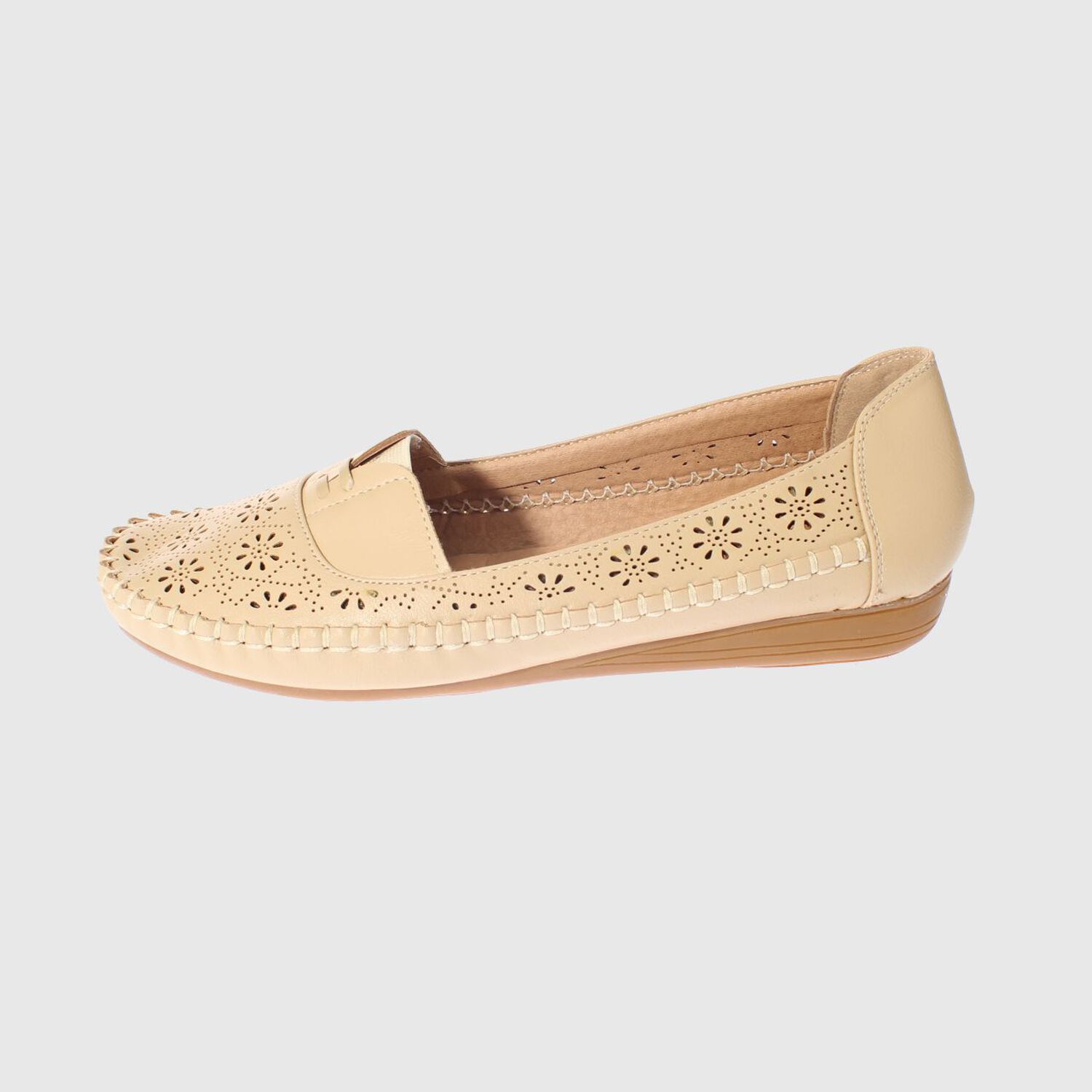 Mocas&iacute;n Beige Modelo Italiano Art. 5ask64247beige image number 1.0