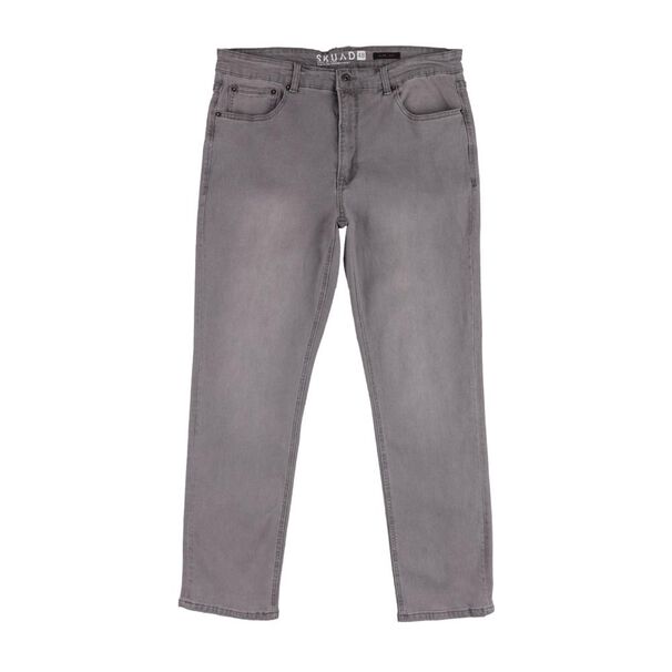 Jeans Tiro Medio Slim Hombre Skuad