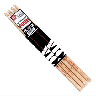 Pack 3 Baquetas Vic Firth + 1 De American Classic 5a