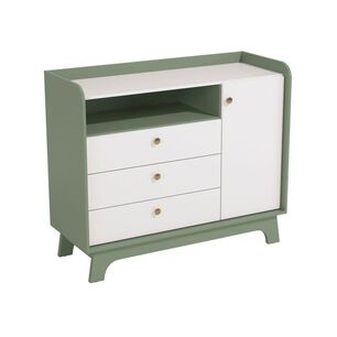 C&oacute;moda Roca Infantil Modular / 1 Puerta / 3 Cajones
