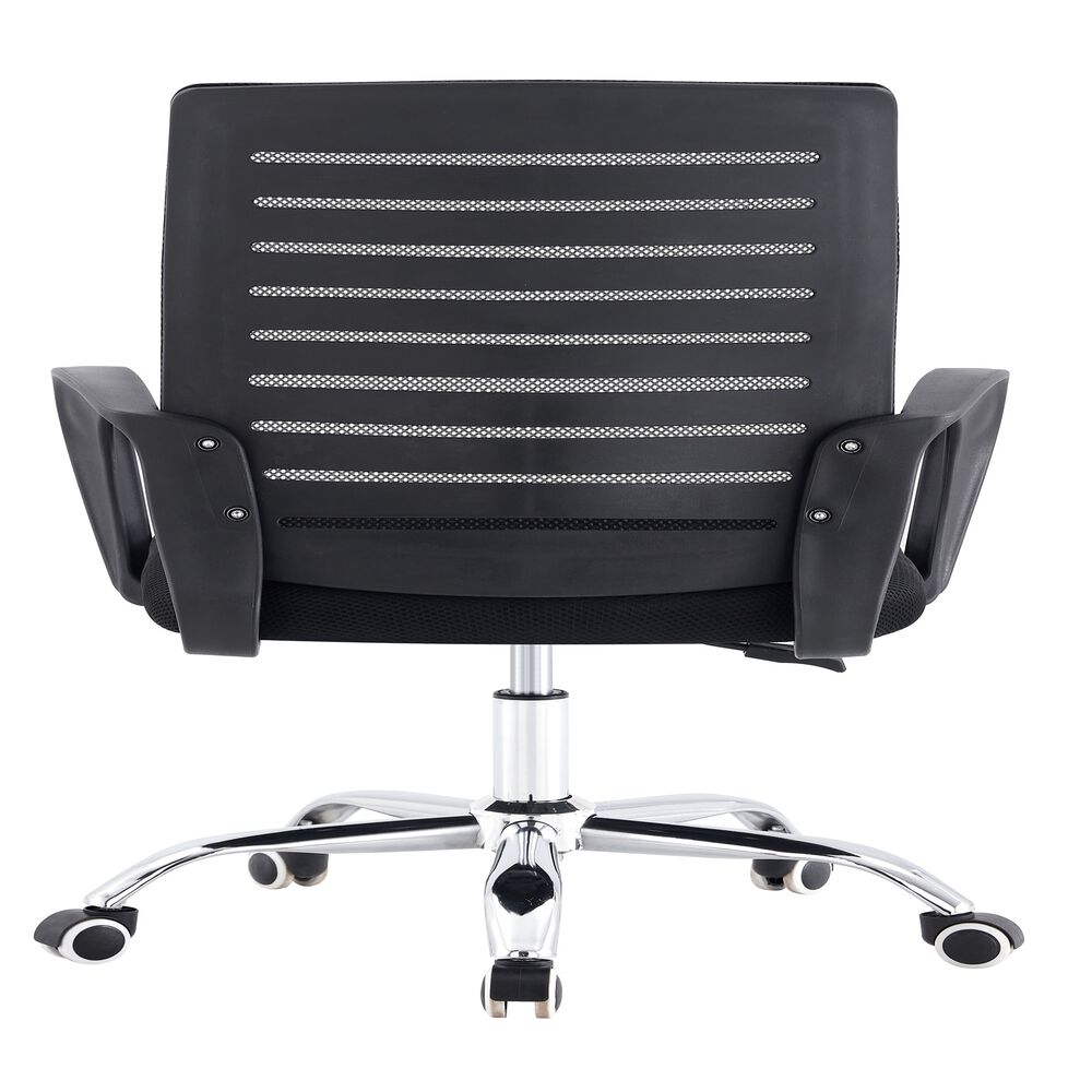 Silla De Oficina Ejecutiva Budapest Ergonomica Color Negro Bm-807 Arthome image number 4.0