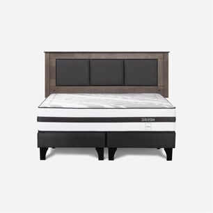 Cama Europea Rosen Driven / 2 Plazas / Base Dividida + Respaldo
