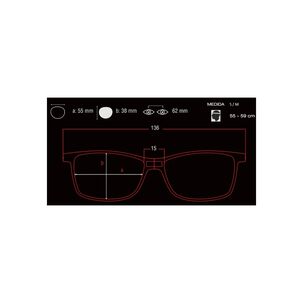 Lentes &Oacute;pticos Camden Negro Con Clip Magn&eacute;tico Slastik
