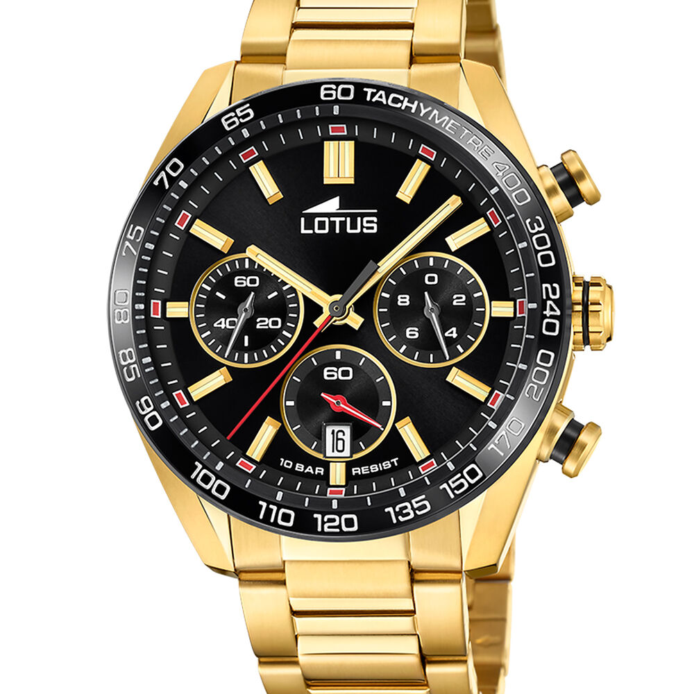 Reloj 18917/6 Lotus Dorado Hombre Chrono image number 0.0