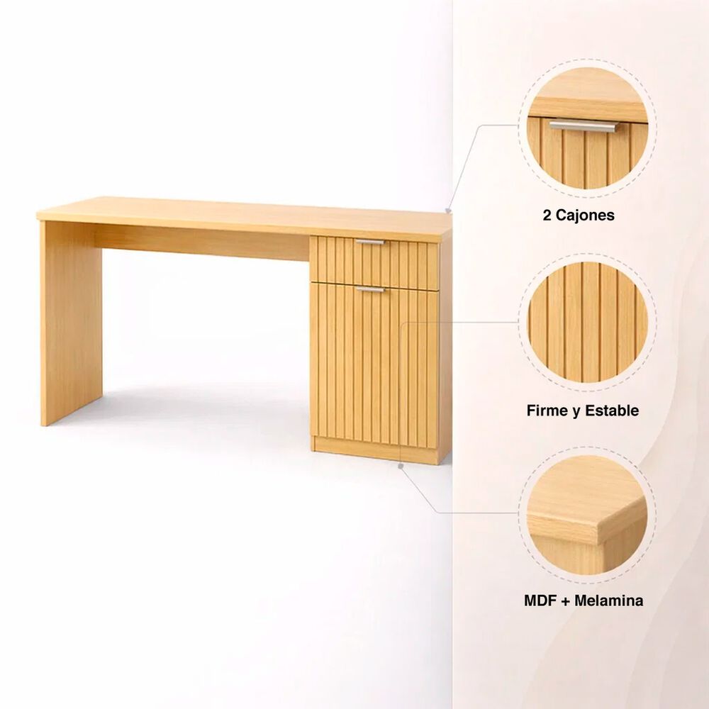 Escritorio Harmony 120cm Madera image number 4.0
