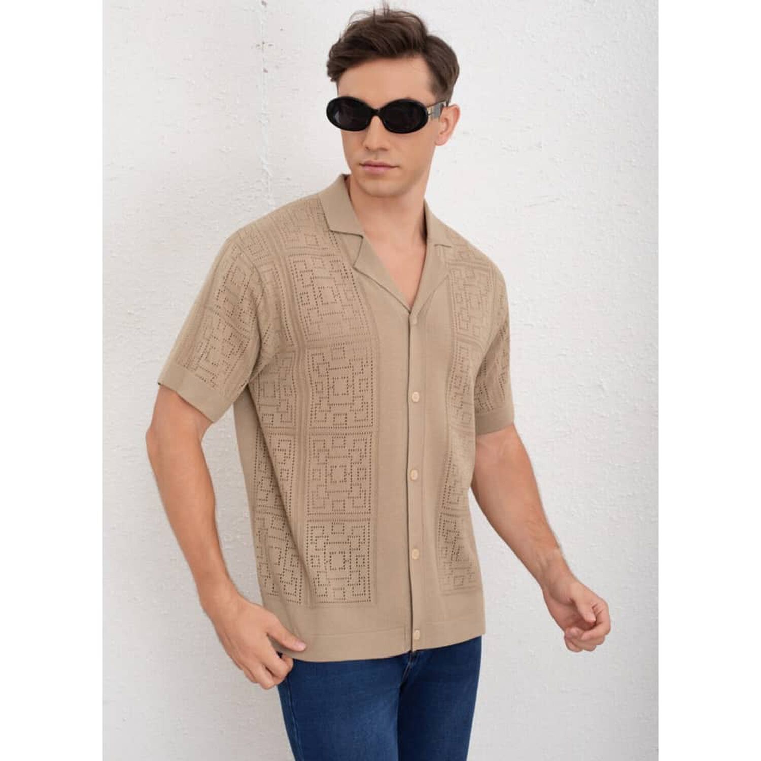 Camisa Tejida Hombre Alaska image number 0.0