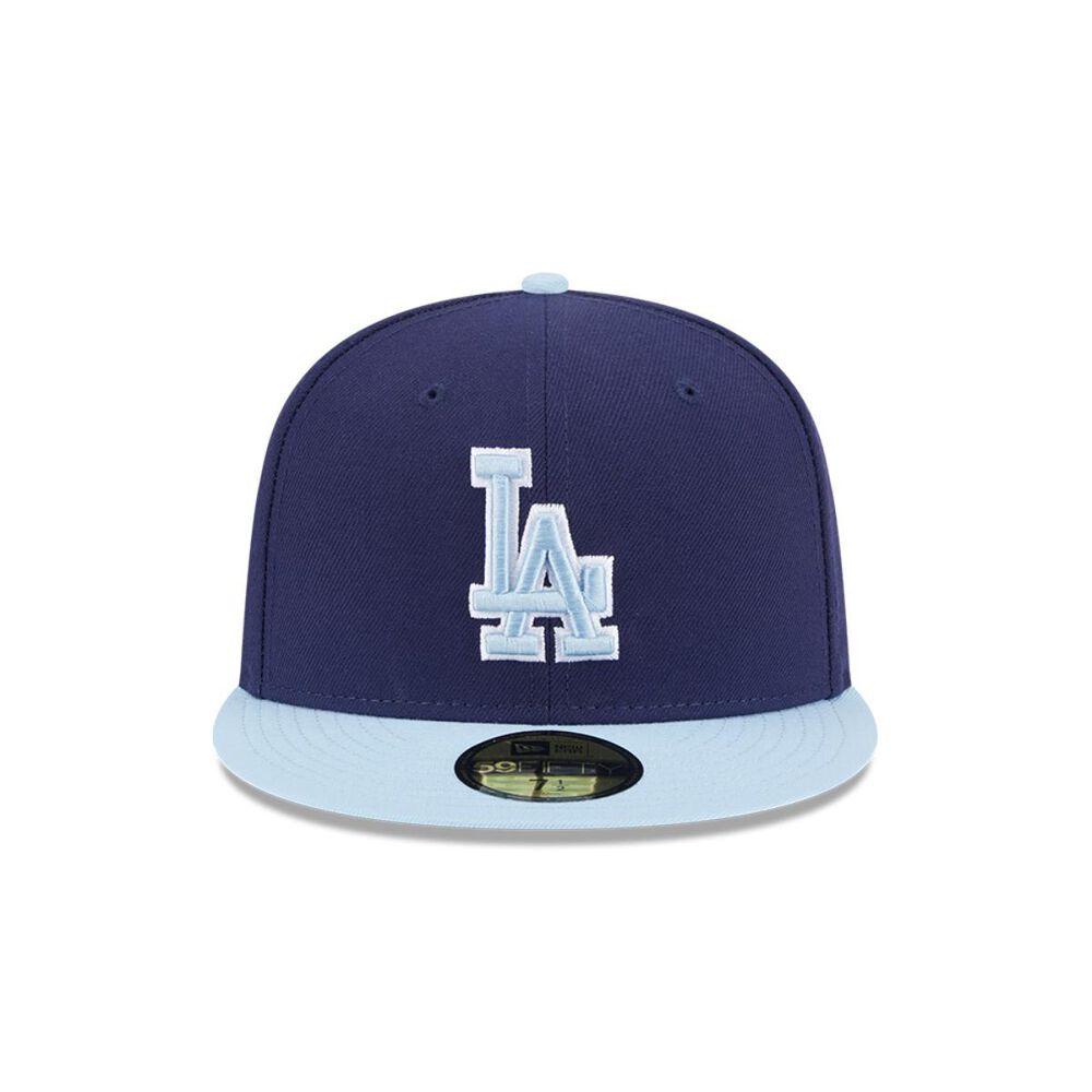 Gorra 59fifty Los Angeles Dodgers Mlb Color Pack Azul image number 2.0