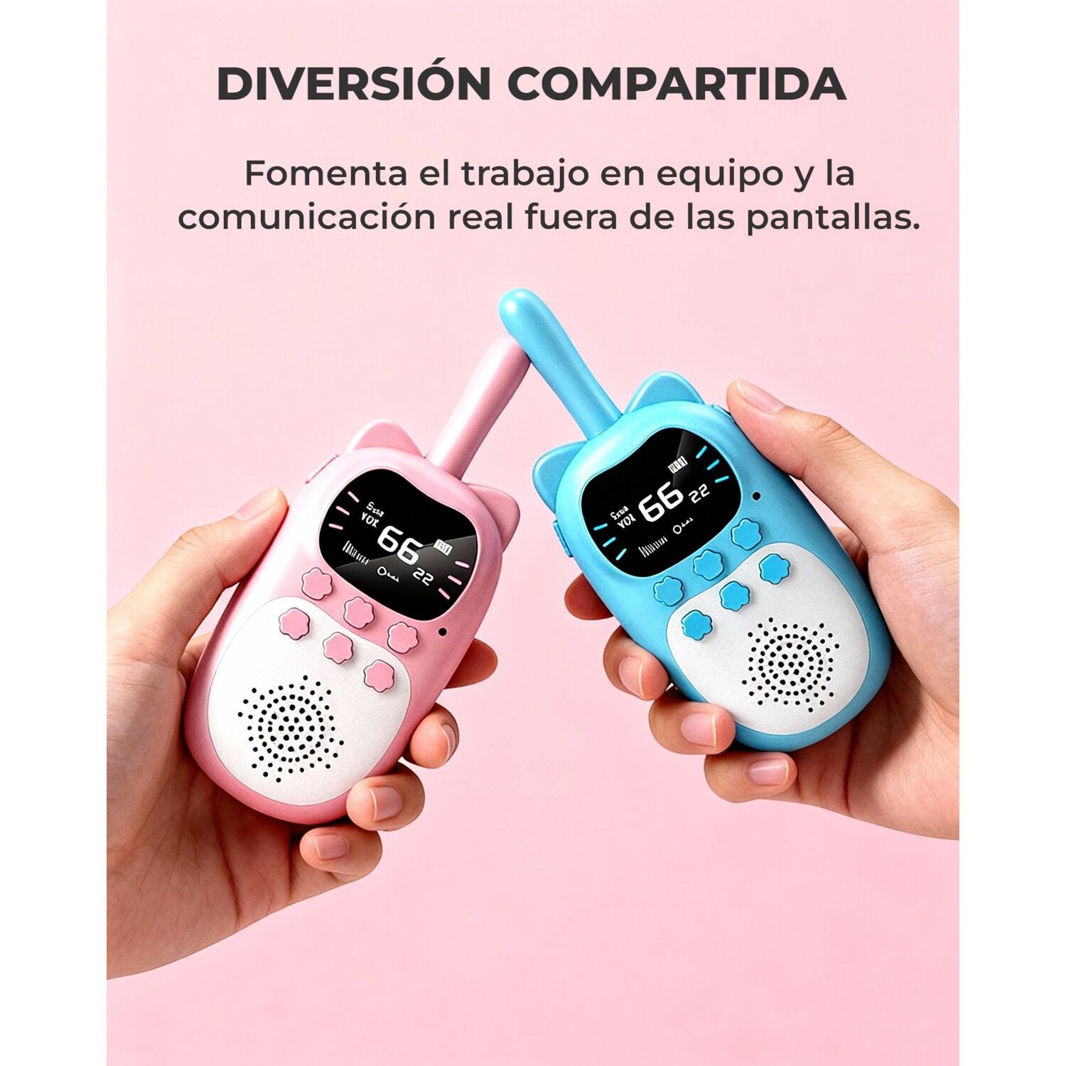 Juguete 2 Pack De Walkie Talkie Infantil image number 8.0
